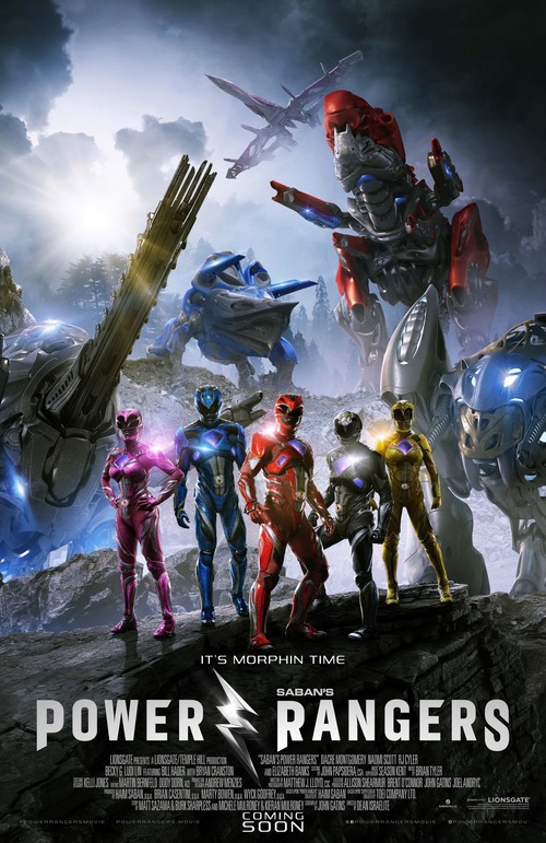 Power Rangers poster