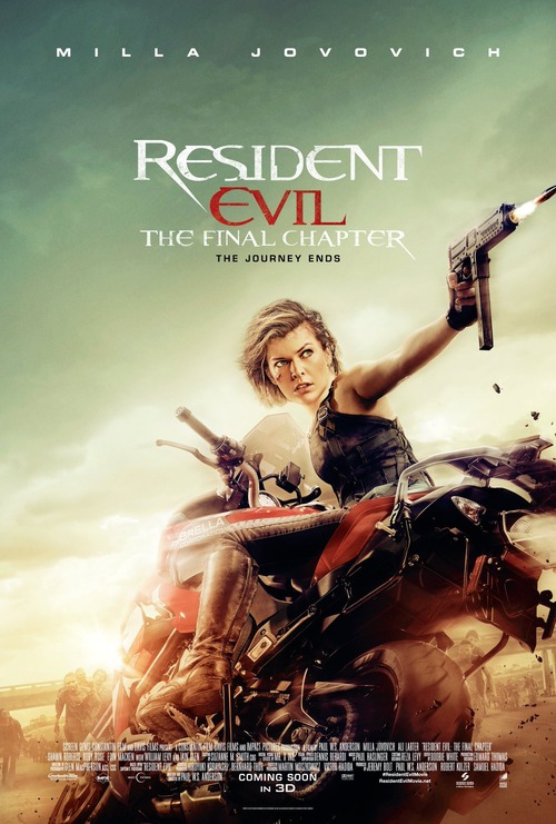 Resident Evil: The Final Chapter poster