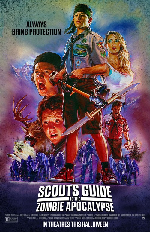 Scouts Guide to the Zombie Apocalypse poster