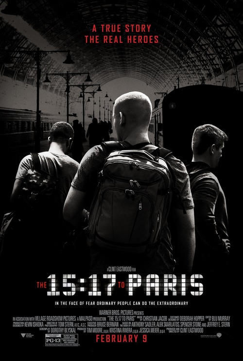 The 15:17 to Paris poster