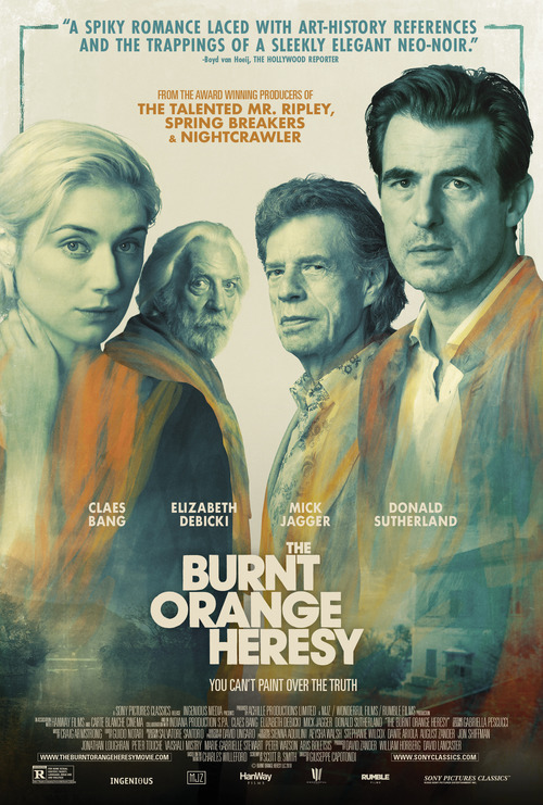 The Burnt Orange Heresy poster