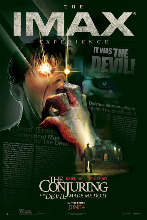 The Conjuring: The Devil Made Me Do It poster