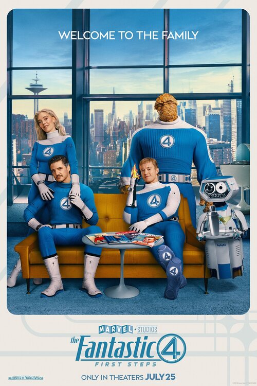 The Fantastic Four: First Steps poster