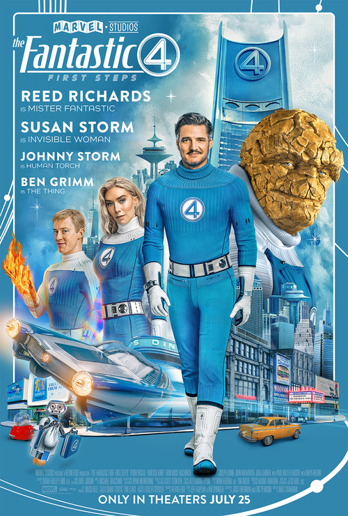 The Fantastic Four: First Steps poster