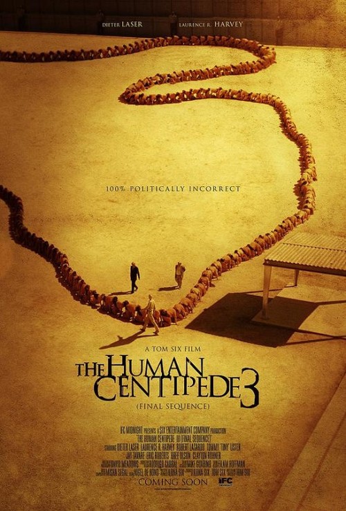 The Human Centipede III poster