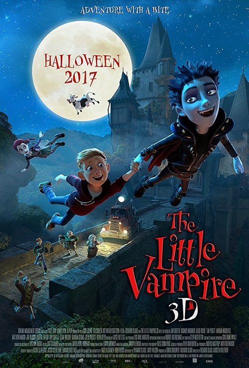 The Little Vampire 3D poster