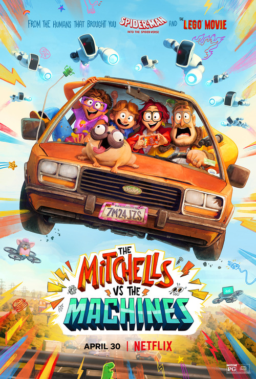 The Mitchells vs the Machines poster