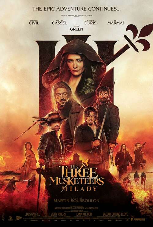 The Three Musketeers - Part II: Milady poster