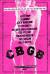 CBGB Poster