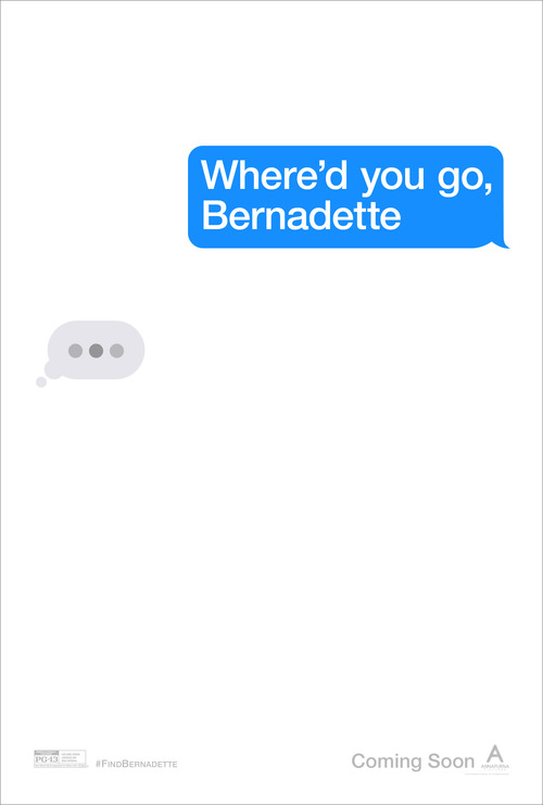 Where&#039;d You Go, Bernadette poster